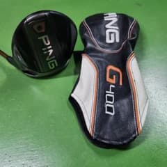 名器 PING G400 MAX　９度　ドライバー　ヘッドカバーシャフト付きSRのサムネイル