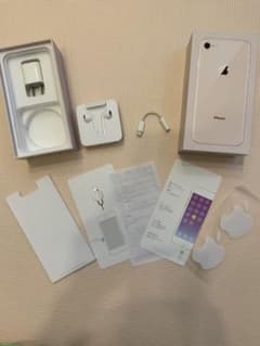 【美品】iPhone8 空箱 付属品  本体なしのサムネイル