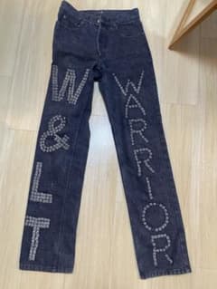 W&LT デニムパンツ ダークブルー W&LT デニムパンツ ダークブルー - メルカリ