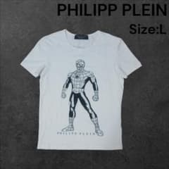 Rare Philipp Plein Spider-Man T-shirt, size L, with rhinestones.