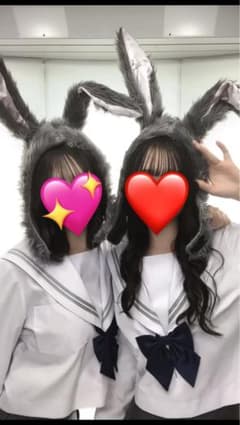バニーガール コスプレ用 ファー付き うさ耳 ヘッドドレスのサムネイル