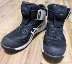 ASICS BOA 安全靴 25 ブラック×ホワイトのサムネイル