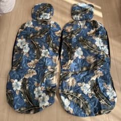 新品 ハワイアン シートカバー ヘッドレストセパレートタイプ - メルカリ