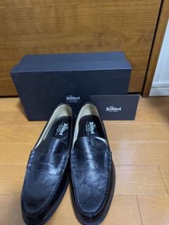 新品未使用 Kenford Fineshoes ペイズリーローファーのサムネイル