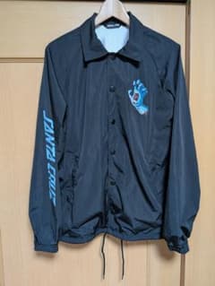 【良品】SANTA CRUZ サンタクルーズ ナイロン コーチジャケット Mのサムネイル