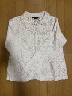 w closet ベージュ レース長袖シャツのサムネイル