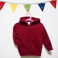H&M 裏起毛カラーパーカーのサムネイル