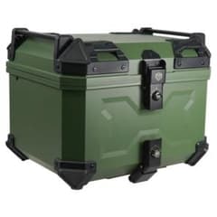#2617　リアボックス バイク 45l 背もたれ 大型　グリーン 2617 リアボックス バイク 45l 背もたれ 大型 グリーン - メルカリ