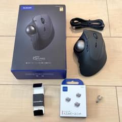 エレコム トラックボールマウス IST PRO M-IPT10MRSABK - メルカリ