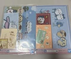 ちいかわ　一番くじ　クリアファイル　セット　ステーショナリー　G賞のサムネイル