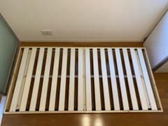 すのこベッド シングル 木製 ベッドフレーム スノコ すのこ bed ナチュラルのサムネイル