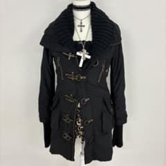 y2k 00s archive ギミック モッズコート 平成ギャル グランジ 黒