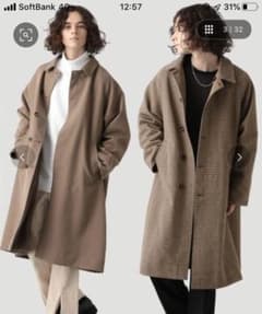 HARE リバーシブルビッグステンカラーコートのサムネイル