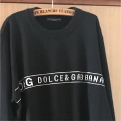 お値下げ。ドルチェ&ガッバーナ メンズ セーター黒のサムネイル