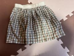 FUB チェック柄スカート 2Yのサムネイル