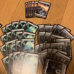 ゼンディカー 基本土地 島 mtg 21−20−6枚セット 全部セット プレイド