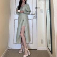 amerge puff JQ slit onepiece