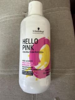 Schwarzkopf HELLO PINK カラーシャンプーのサムネイル