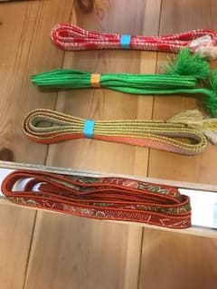 着物 帯締め４本のサムネイル