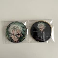 Dr.STONE 石神千空 ジャンフェス THEキャラ 缶バッジ Dr.STONE 石神千空 ブラックスーツ ジャンフェス 缶バッジ - メルカリ