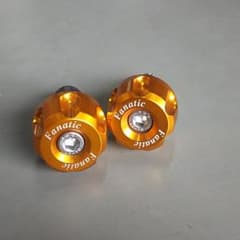 【小亮亮様専用】FANATIC アルミ バーエンド 30mm【ゴールド】のサムネイル