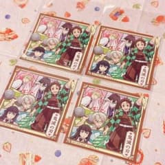 鬼滅の刃 マツキヨココカラ 二層ステッカー  ＊伊黒  実弥  蜜璃  無一郎＊のサムネイル