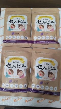 セノッピー　ぶどう味　4袋のサムネイル