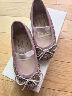 未使用✴︎Laura Lea バレエシューズ 14cm ピンクのサムネイル