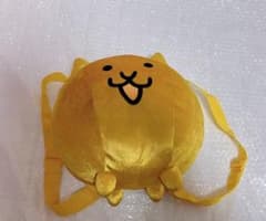 にゃんこ大戦争 ぬいぐるみリュック3 金ねこ