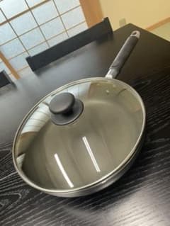 【Broom 様専用】フライパン　フッ素コート　ガラス蓋付きのサムネイル