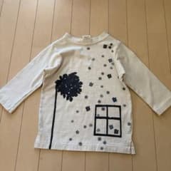 新品　unica ユニカ　生成り　カットソー　花　おまけ付き
