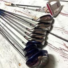 良品】ミズノ ユーラス ゴルフクラブ レディースセット 右利き 9本 