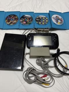 Nintendo Wii U 本体 32GB ソフト4本セットのサムネイル