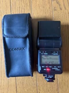 CONTAX TLA360 純正ストロボ フラッシュ 純正ケース付き動作確認済み
