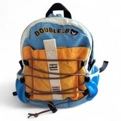 DOUBLE.B 子供用リュック 青ズレ落ち防止バックル付き【即購入OK】のサムネイル
