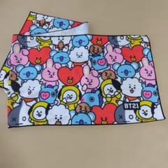 Excellent condition BTS BT21 all-over print cooling towel