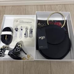 万博】ego ネイビー ラウンド型ショルダーバッグ ポーランド