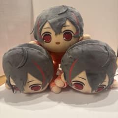 カラフルピーチ　からぴち　ねそべりぬいぐるみ　ゆあんくん3体セット