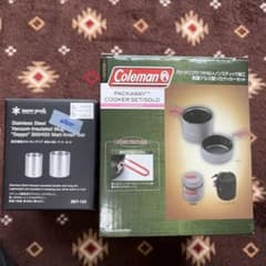 Coleman クッカーセット &  Peak セッポ 300/450 Coleman クッカーセット & Snow Peak セッポ 300/450 - メルカリ