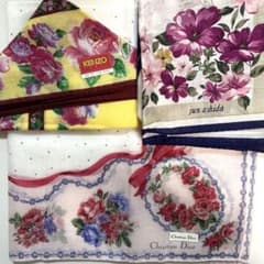 新品 未使用 CHRISTIAN Dior ハンカチセット10枚 新品未使用】 Christian Diorなどハンカチ 3枚セット - メルカリ