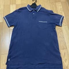 Polo Ralph Lauren ポロシャツ ネイビー 裾ポニーのサムネイル