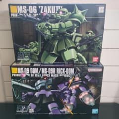 HG ザクII MS-09 ドム リックドム セット - メルカリ