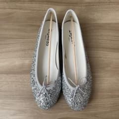 Repetto シルバー バレエシューズ 36½のサムネイル