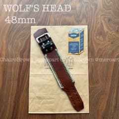 WOLF'S HEAD 48mm ブレスレット スタッズ ベルト 50mm - メルカリ