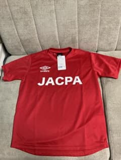 キッズサイズ】ジャクパサッカーユニフォーム上 赤・青セット 150