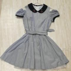 肩あき さくらんぼワンピースのサムネイル