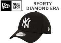 NEW ERA ニューエラ 9FORTY NY ヤンキース キャップ ブラックのサムネイル
