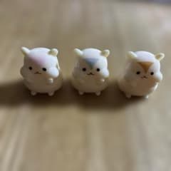 ハムスター ミニチュアフィギュア 3体セットのサムネイル