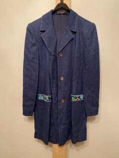 LEONARDジャケットワンポイント花柄　日本製のサムネイル