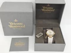 【稼働美品・箱付】ヴィヴィアンウエストウッド 腕時計 VV006WHWHのサムネイル